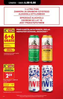 Biedronka - gazetka promocyjna Od czwartku od czwartku 06.08 do środy 12.08 - strona 10