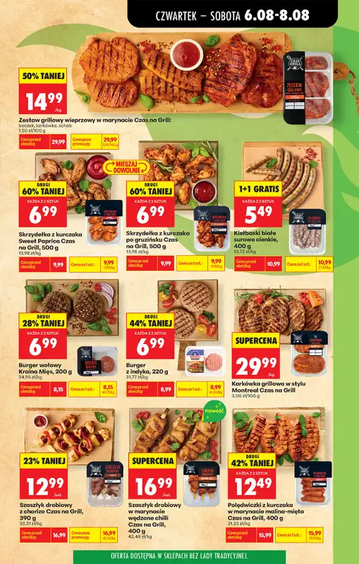 Biedronka - gazetka promocyjna Od czwartku od czwartku 06.08 do środy 12.08 - strona 35