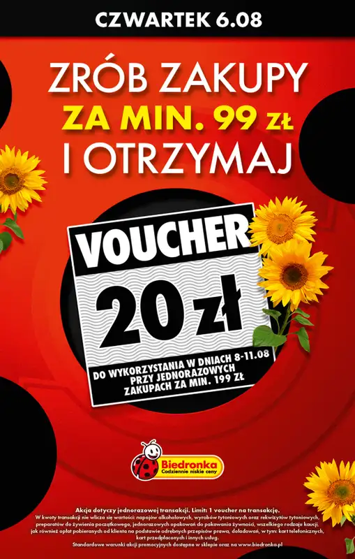 Biedronka - gazetka promocyjna Od czwartku od czwartku 06.08 do środy 12.08 - strona 13