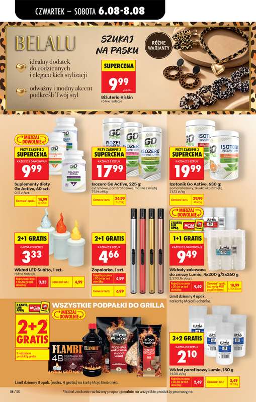 Biedronka - gazetka promocyjna Od czwartku od czwartku 06.08 do środy 12.08 - strona 80