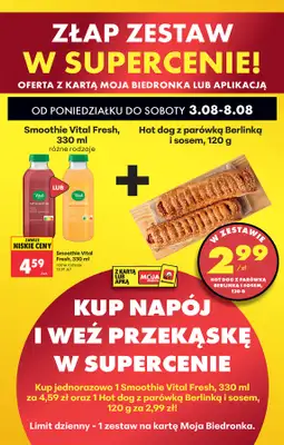 Biedronka - gazetka promocyjna Od czwartku od czwartku 06.08 do środy 12.08 - strona 45