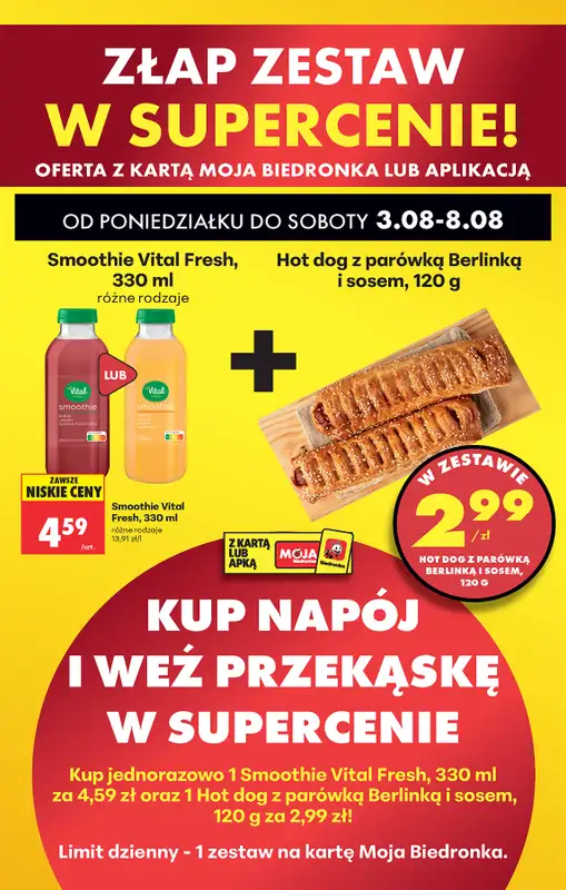 Biedronka - gazetka promocyjna Od czwartku od czwartku 06.08 do środy 12.08 - strona 45