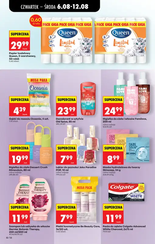 Biedronka - gazetka promocyjna Od czwartku, Z ladą tradycyjną od czwartku 06.08 do środy 12.08 - strona 78