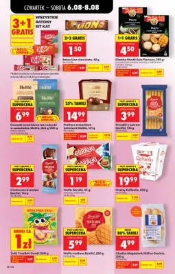 Biedronka - gazetka promocyjna Od czwartku, Z ladą tradycyjną od czwartku 06.08 do środy 12.08 - strona 70