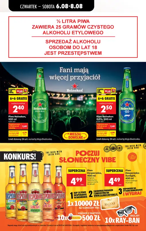 Biedronka - gazetka promocyjna Od czwartku, Z ladą tradycyjną od czwartku 06.08 do środy 12.08 - strona 12