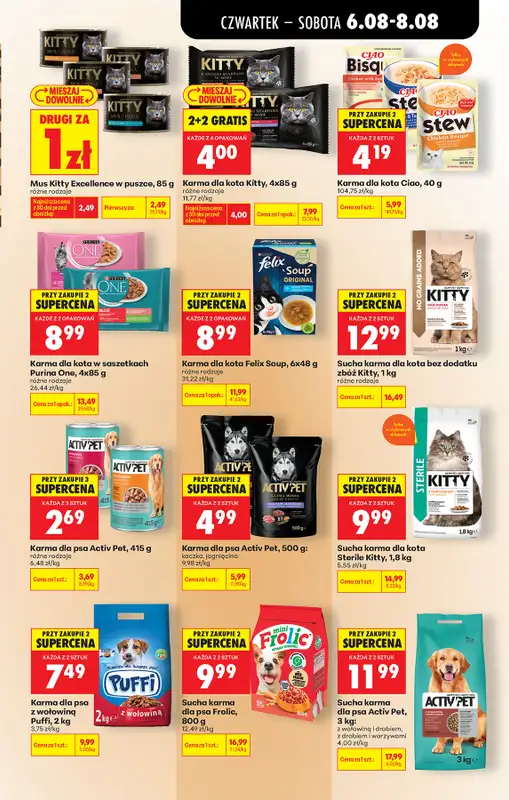 Biedronka - gazetka promocyjna Od czwartku, Z ladą tradycyjną od czwartku 06.08 do środy 12.08 - strona 81