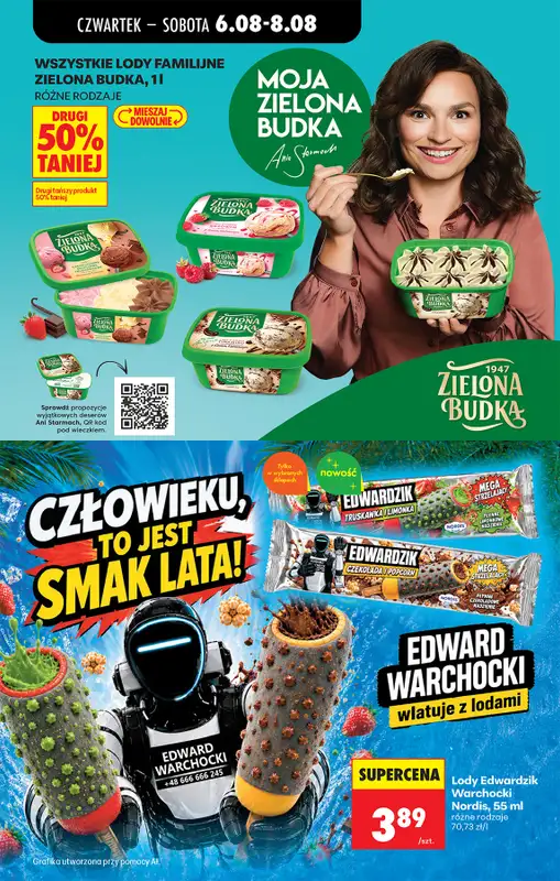 Biedronka - gazetka promocyjna Od czwartku, Z ladą tradycyjną od czwartku 06.08 do środy 12.08 - strona 53