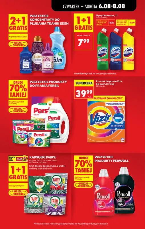 Biedronka - gazetka promocyjna Od czwartku, Z ladą tradycyjną od czwartku 06.08 do środy 12.08 - strona 19