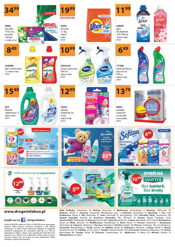 Drogerie Laboo - gazetka promocyjna Gazetka od piątku 07.08 do poniedziałku 31.08 - strona 2