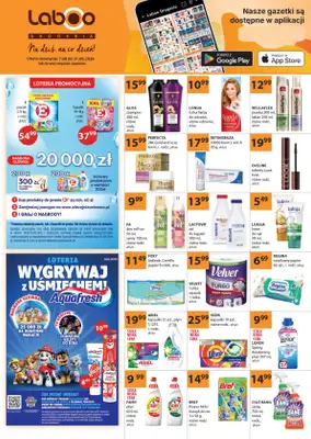 Drogerie Laboo - gazetka promocyjna Gazetka od piątku 07.08 do poniedziałku 31.08