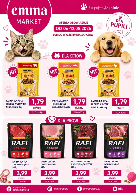 emma MARKET - gazetka promocyjna Plakaty promocyjne od czwartku 06.08 do środy 12.08 - strona 5