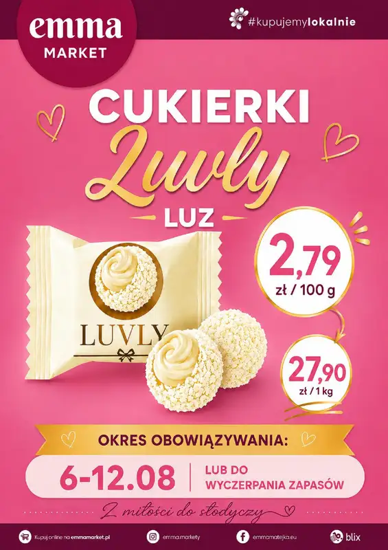 emma MARKET - gazetka promocyjna Plakaty promocyjne od czwartku 06.08 do środy 12.08 - strona 8