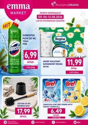 emma MARKET - gazetka promocyjna Plakaty promocyjne od czwartku 06.08 do środy 12.08