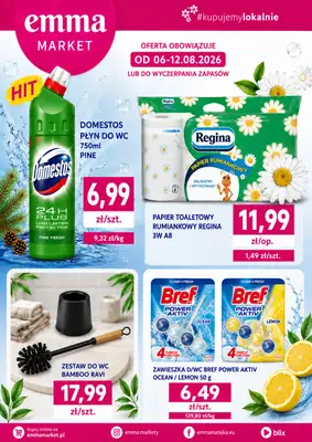 emma MARKET - gazetka promocyjna Plakaty promocyjne od czwartku 06.08 do środy 12.08