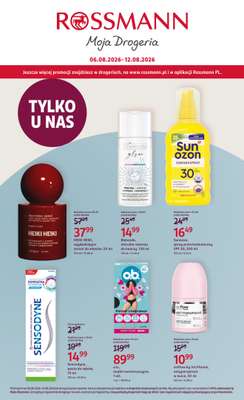 Rossmann - gazetka promocyjna Gazetka od czwartku 06.08 do środy 12.08