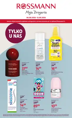 Rossmann - gazetka promocyjna Gazetka od czwartku 06.08 do środy 12.08