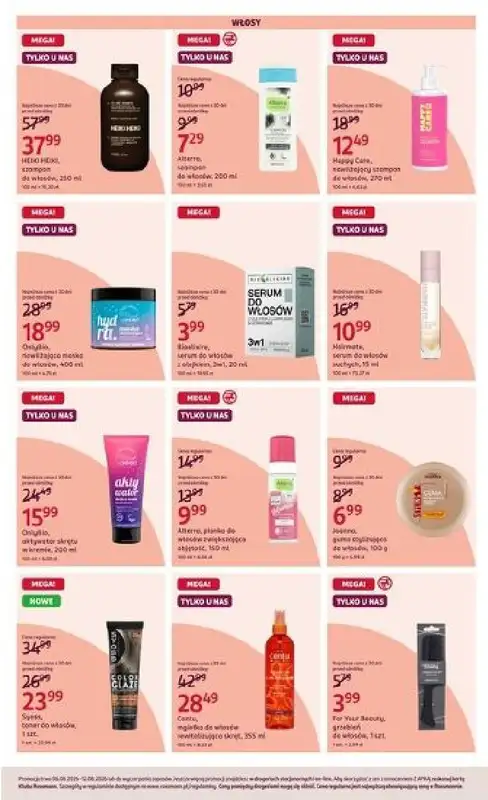 Rossmann - gazetka promocyjna Gazetka od czwartku 06.08 do środy 12.08 - strona 4