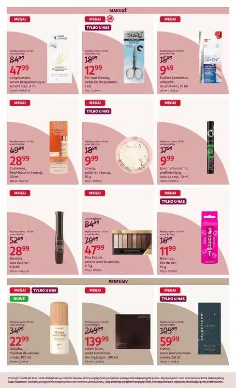 Rossmann - gazetka promocyjna Gazetka od czwartku 06.08 do środy 12.08 - strona 6