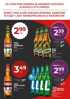 Duży Ben - gazetka promocyjna Gazetka piwna od czwartku 06.08 do środy 19.08 - strona 3