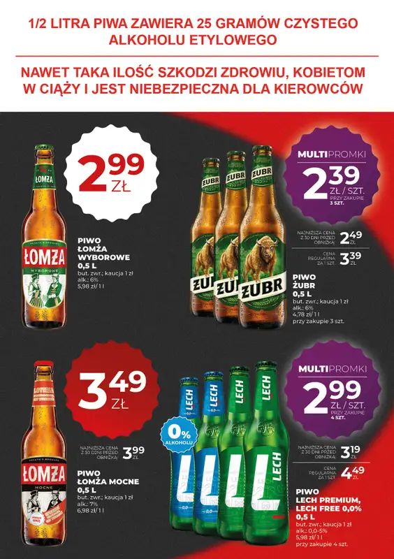 Duży Ben - gazetka promocyjna Gazetka piwna od czwartku 06.08 do środy 19.08 - strona 3