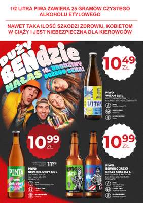 Duży Ben - gazetka promocyjna Gazetka piwna od czwartku 06.08 do środy 19.08 - strona 16