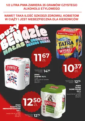 Duży Ben - gazetka promocyjna Gazetka piwna od czwartku 06.08 do środy 19.08 - strona 8