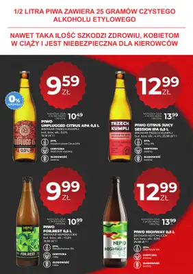 Duży Ben - gazetka promocyjna Gazetka piwna od czwartku 06.08 do środy 19.08 - strona 17