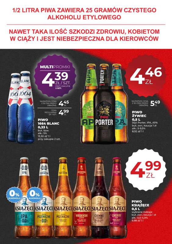 Duży Ben - gazetka promocyjna Gazetka piwna od czwartku 06.08 do środy 19.08 - strona 5