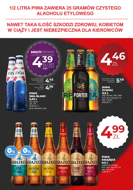 Duży Ben - gazetka promocyjna Gazetka piwna od czwartku 06.08 do środy 19.08 - strona 5
