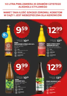 Duży Ben - gazetka promocyjna Gazetka piwna od czwartku 06.08 do środy 19.08 - strona 17