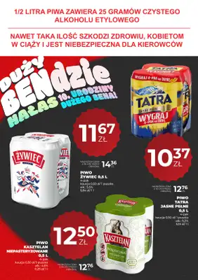 Duży Ben - gazetka promocyjna Gazetka piwna od czwartku 06.08 do środy 19.08 - strona 8