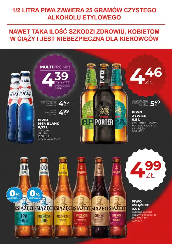 Duży Ben - gazetka promocyjna Gazetka piwna od czwartku 06.08 do środy 19.08 - strona 5