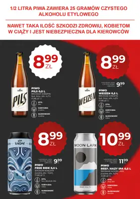 Duży Ben - gazetka promocyjna Gazetka piwna od czwartku 06.08 do środy 19.08 - strona 15