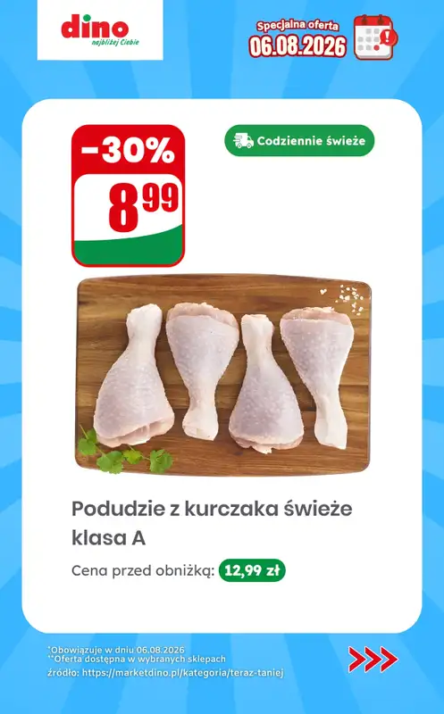Dino - gazetka promocyjna Specjalna oferta na 06.08.2026 - promocje spoza gazetki od czwartku 06.08 do czwartku 06.08 - strona 6