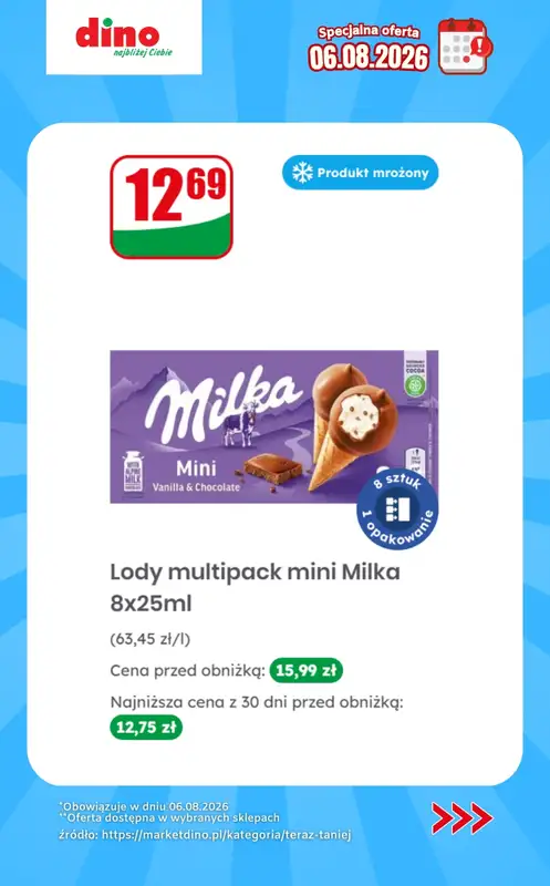 Dino - gazetka promocyjna Specjalna oferta na 06.08.2026 - promocje spoza gazetki od czwartku 06.08 do czwartku 06.08 - strona 5