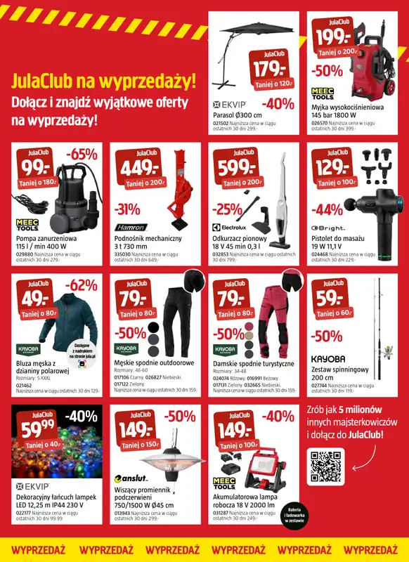 Jula - gazetka promocyjna Gazetka od czwartku 06.08 do środy 02.09 - strona 5