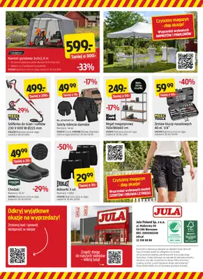 Jula - gazetka promocyjna Gazetka od czwartku 06.08 do środy 02.09 - strona 6