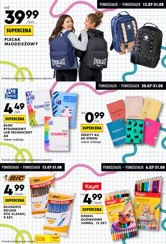 Biedronka - gazetka promocyjna Biedronkowe oszczędności od czwartku od czwartku 06.08 do soboty 08.08 - strona 6
