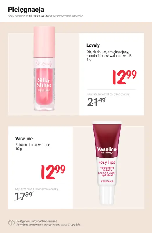Rossmann - gazetka promocyjna Nowe MEGA PROMOCJE - od 6.08 od czwartku 06.08 do środy 19.08 - strona 7