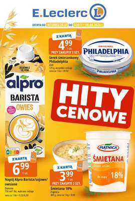 Leclerc - gazetka promocyjna Hity cenowe od czwartku 06.08 do soboty 08.08