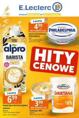 Leclerc - gazetka promocyjna Hity cenowe od czwartku 06.08 do soboty 08.08