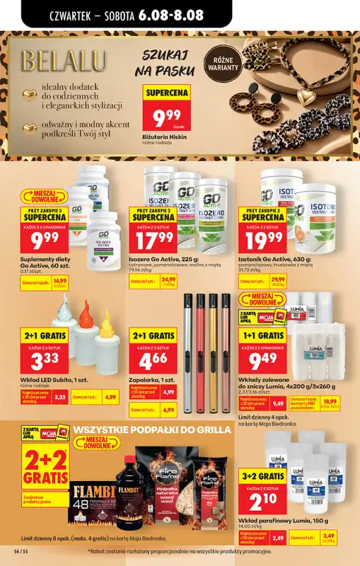 Biedronka - gazetka promocyjna Od czwartku od czwartku 06.08 do środy 12.08 - strona 82