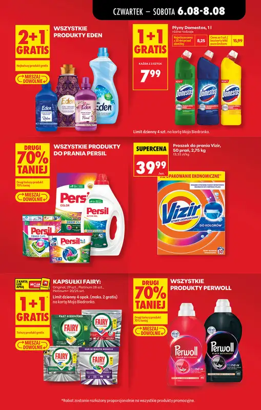 Biedronka - gazetka promocyjna Od czwartku od czwartku 06.08 do środy 12.08 - strona 21