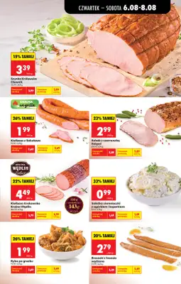 Biedronka - gazetka promocyjna Od czwartku, Z ladą tradycyjną od czwartku 06.08 do środy 12.08 - strona 35