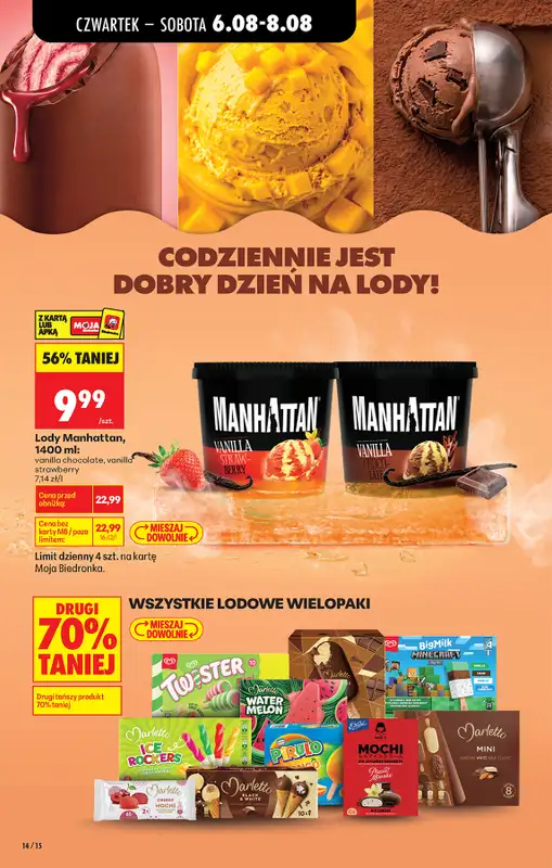 Biedronka - gazetka promocyjna Od czwartku, Z ladą tradycyjną od czwartku 06.08 do środy 12.08 - strona 26