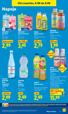 Lidl - gazetka promocyjna Oferta od czwartku od czwartku 06.08 do soboty 08.08 - strona 71