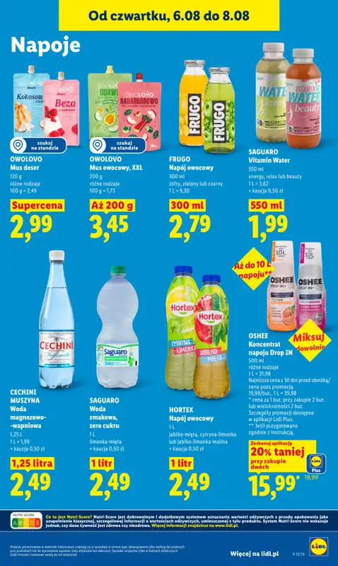 Lidl - gazetka promocyjna Oferta od czwartku od czwartku 06.08 do soboty 08.08 - strona 71
