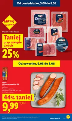 Lidl - gazetka promocyjna Oferta od czwartku od czwartku 06.08 do soboty 08.08 - strona 15