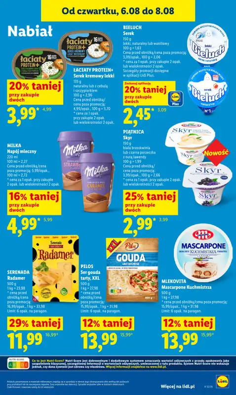 Lidl - gazetka promocyjna Oferta od czwartku od czwartku 06.08 do soboty 08.08 - strona 61