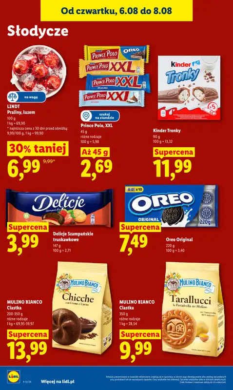 Lidl - gazetka promocyjna Oferta od czwartku od czwartku 06.08 do soboty 08.08 - strona 78
